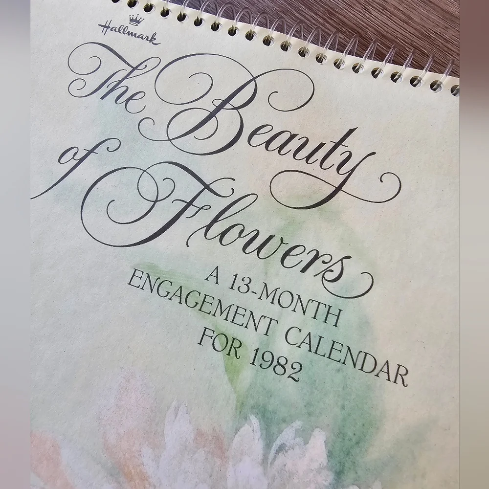 Vintage 1982 & 1983 Hallmark Calendars 